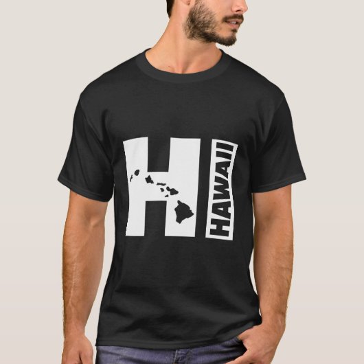 T-shirt Îles Hawaii (Devant)