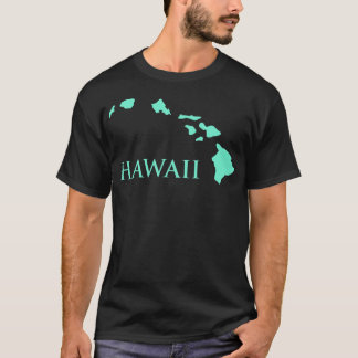 T-shirt Îles Hawaii - Tri-mélange de menthe