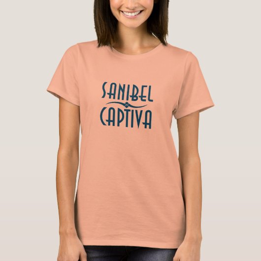 T-shirt Îles la Floride de Sanibel Captiva (Devant)