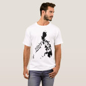 T-shirt Îles philippines philippines (Devant entier)