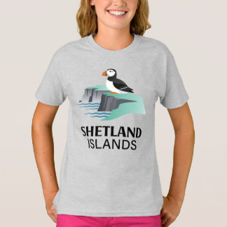 T-shirt Îles Shetland Écosse Royaume-Uni