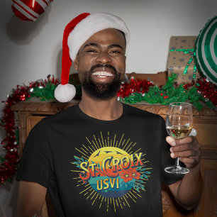 T-shirt Îles Vierges américaines Sainte-Croix États-Unis V