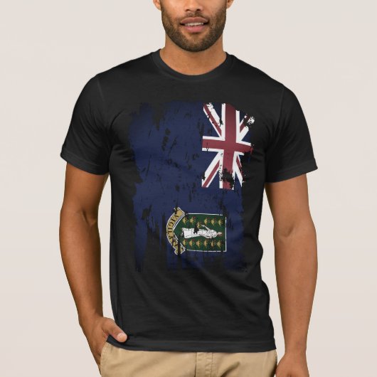T-shirt Îles Vierges britanniques (Devant)