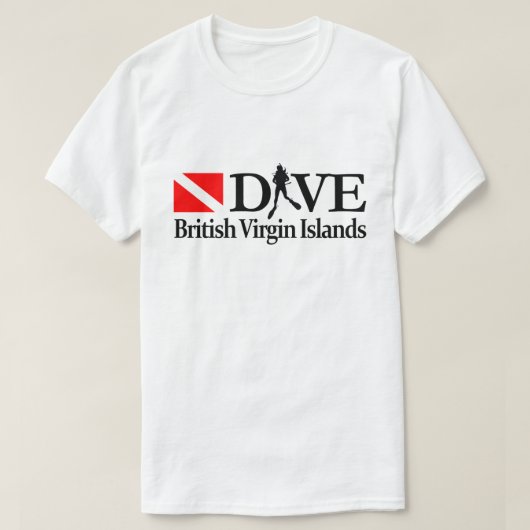 T-shirt Îles Vierges britanniques DV4 (Design devant)