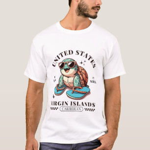 T-shirt Îles Vierges des États-Unis Caraïbes