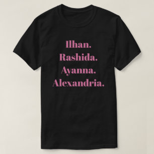 T-shirt Ilhan. Ayanna. Rashida. L'Alexandrie. foncé