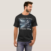 T-shirt I'll Protect You Kitten No Matter What Alpha Wolf  (Devant entier)