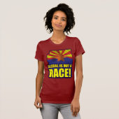 T-shirt Illégale n'est pas une course (Devant entier)