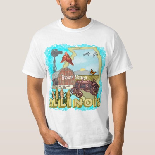T-shirt Illinois (Devant)