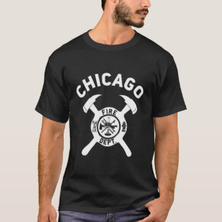 T-shirt Illinois Fire Department Chicago Firefighter