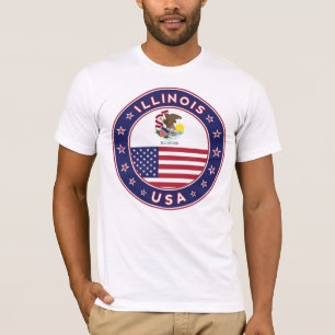 T-shirt Illinois, Illinois t-shirt,
