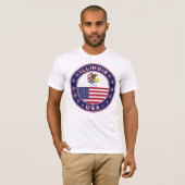 T-shirt Illinois, Illinois t-shirt, (Devant entier)