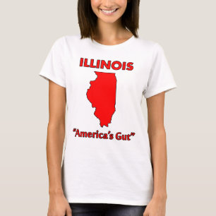 T-shirt Illinois - Le Ventre de l'Amérique