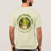 T-shirt Illinois Prairie Path (cyclisme c) (Dos)