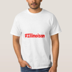 T-shirt "#Illinoisan " Joli design. Commandez dès maintena