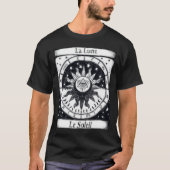 T-shirt Illuminati d'astrologie Sun et de lune (Devant)
