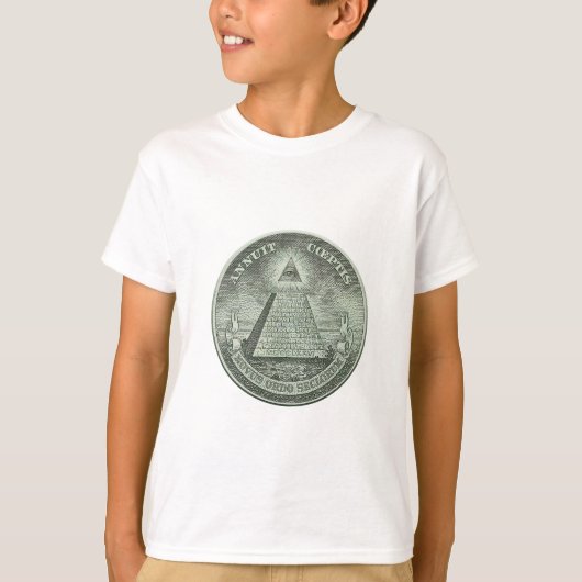 T-shirt Illuminati - tout l'oeil voyant (Devant)