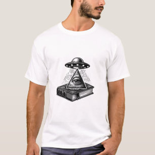 T-shirt Illuminati UFO