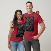 T-Shirt Illusion 3D Grille Quantique (Unisexe)
