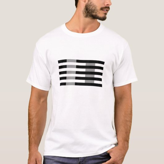 T-shirt Illusion blanche (Devant)