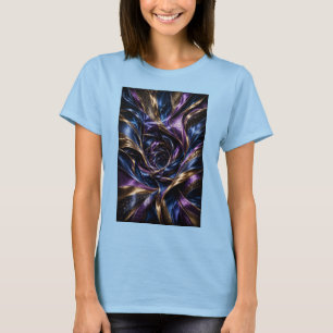 T-shirt Illusion de chaîne en soie