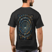 T-shirt Illusion de portail infini 3D (Dos)
