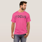 T-shirt Illusion d'optique de concentration drôle floue mo (Devant entier)
