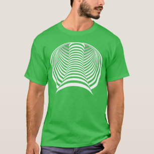 T-shirt Illusion d'optique Graphique 3D Trompe l'esprit