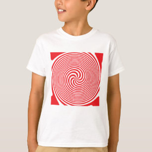 T-shirt Illusion d'optique Motif Abstrait