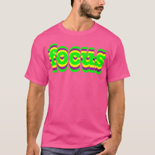 T-shirt Illusion d'optique trippy Focus