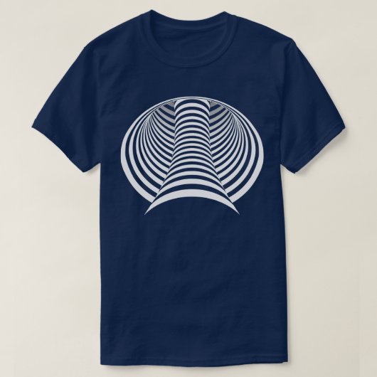 T-shirt Illusion optique 3D Graphic Mind Trick (Design devant)