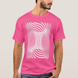 T-shirt Illusion optique à l'intérieur d'un tore en forme