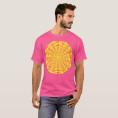T-shirt Illusion optique de vortex (Devant entier)