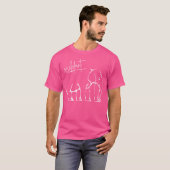 T-shirt Illusion Optique Irrelefant Avec Éléphant (Devant entier)
