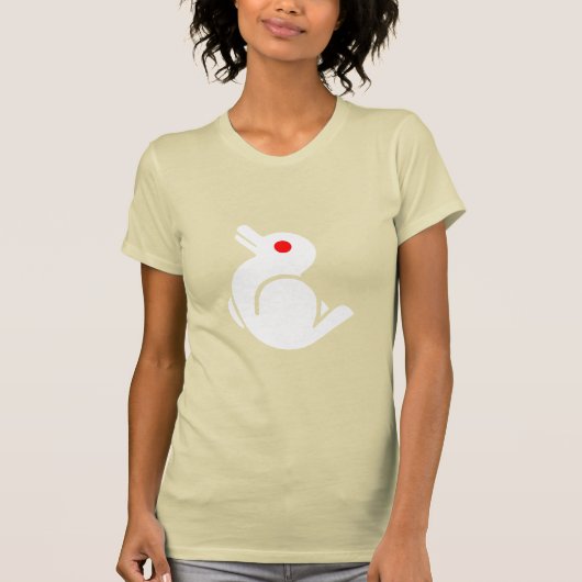 T-shirt Illusion optique - oiseau ou lapin ? (Devant)