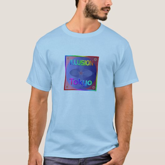 T-shirt "ILLUSION Tokyo" ! (Devant)