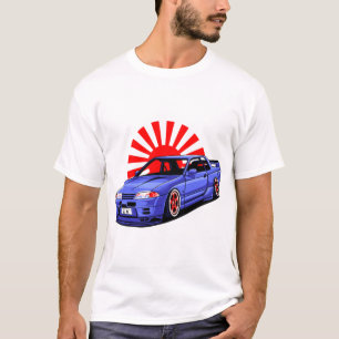 T-shirt Illust de vecteur Nissan Skyline T-ShirtNissan Sky