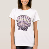 T-shirt illustrant le coquillage (Devant)