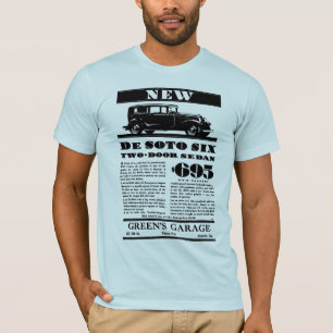 T-shirt Illustration 1931 d'automobile de DeSoto