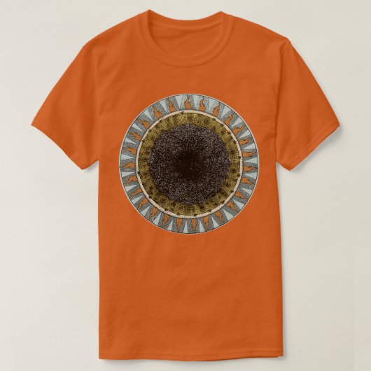 T-shirt Illustration alchimique6 (Design devant)