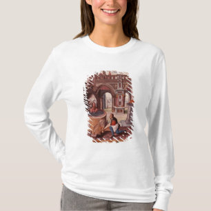 T-shirt Illustration allégorique d'un alchimiste à