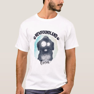 T-shirt Illustration aquarelle mignonne d'un chien de Terr