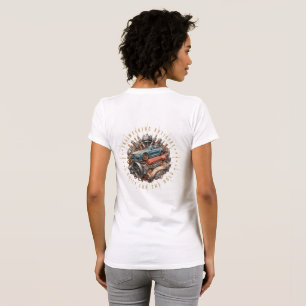 T-shirt Illustration artistique vintage de BMW Car Engine