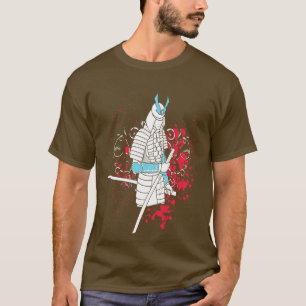T-shirt Illustration asiatique de Samurai