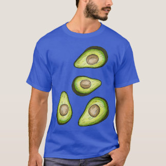 T-shirt Illustration Avocado pour les amateurs de fruits