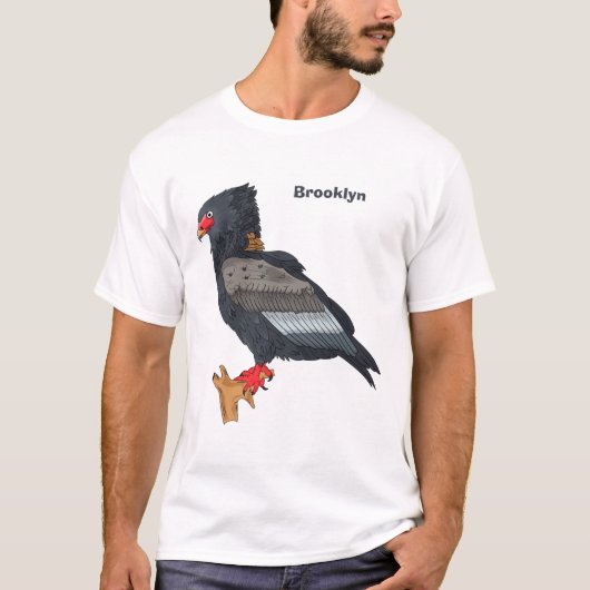 T-shirt Illustration Bateleur Eagle (Devant)