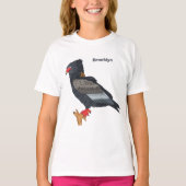 T-shirt Illustration Bateleur Eagle (Devant)
