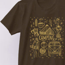 Illustration Camping Extérieur