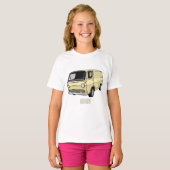 T-shirt Illustration classique de van (Devant entier)