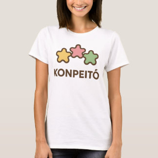 T-shirt Illustration colorée de bonbon Konpeitō